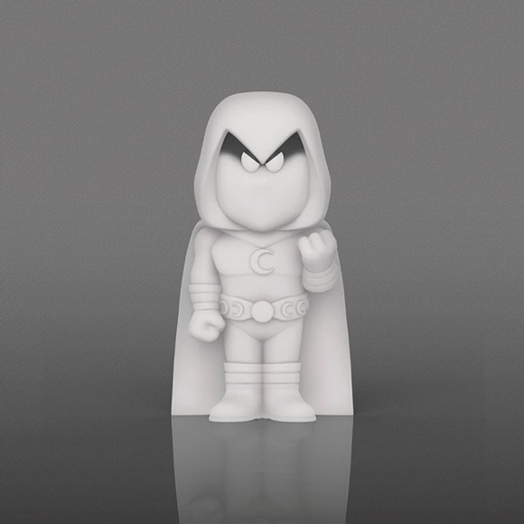 NEW Vinyl Soda: Marvel Moon Knight with Chase Glow in the Dark PX Figure - Picture 3 of 6